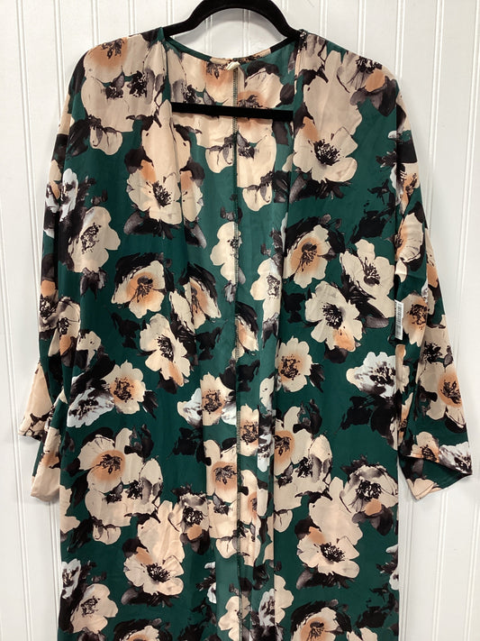 Kimono By Pink Blush In Green, Size:Osfm