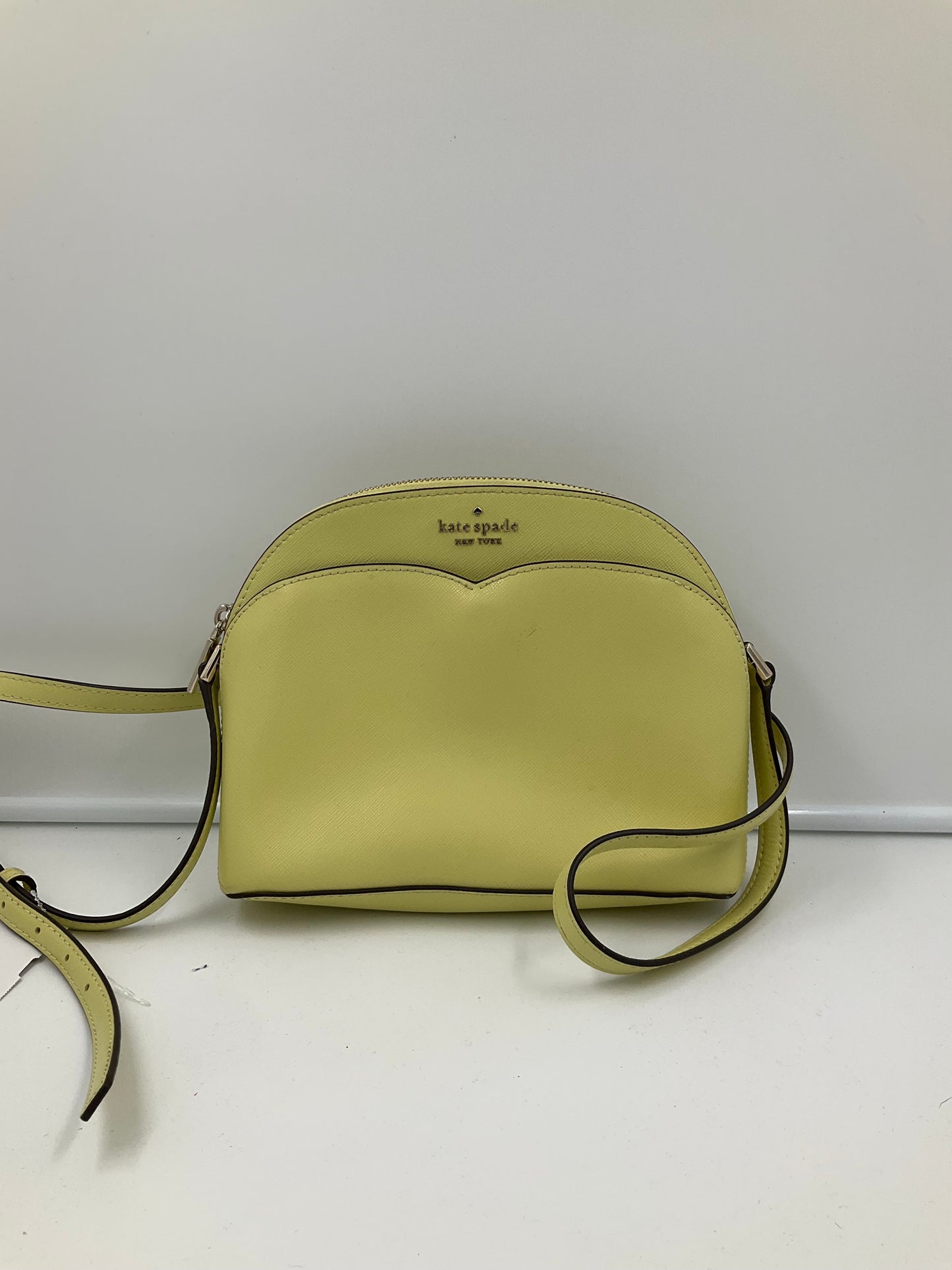 Crossbody Designer By Kate Spade In Yellow, Size:Small