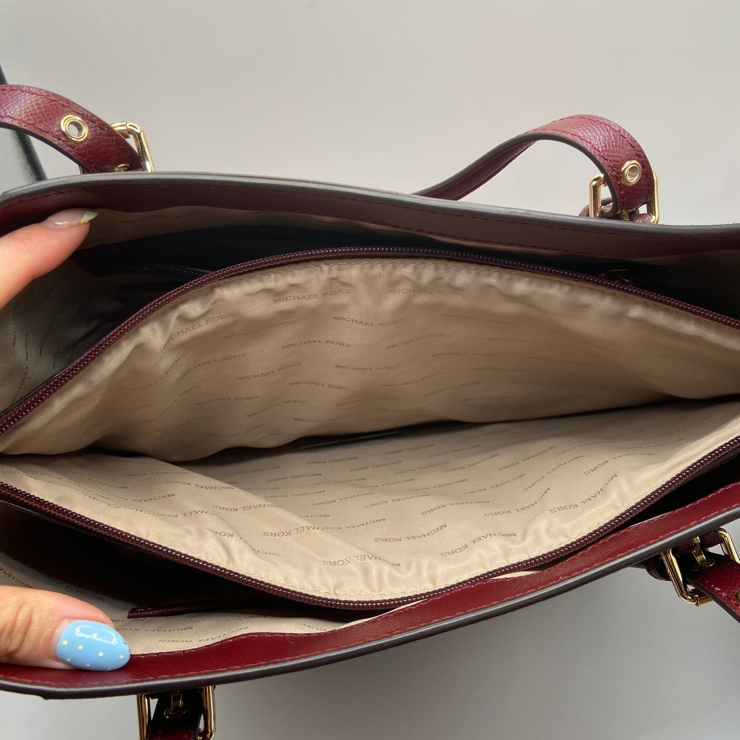 Handbag Designer By Michael By Michael Kors, Size: Large