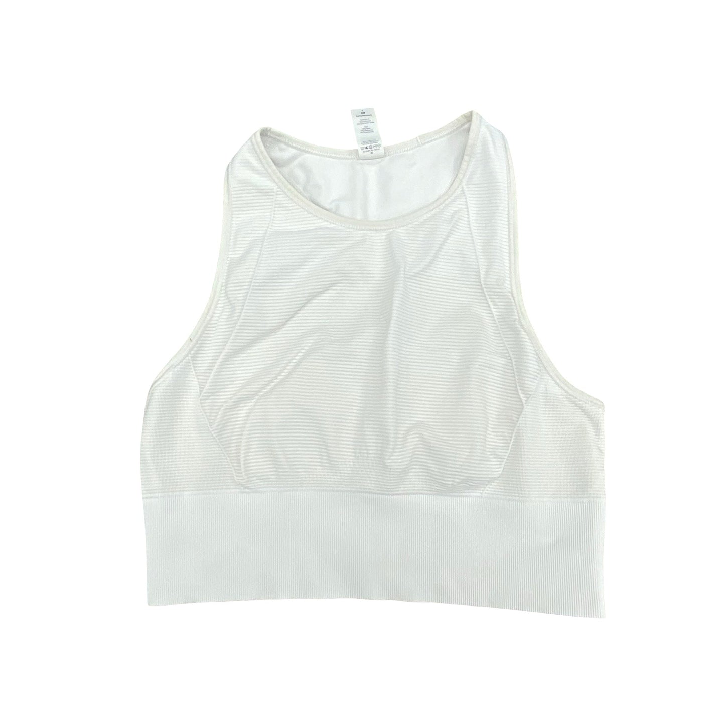Athletic Bra By Lululemon In Cream, Size:8
