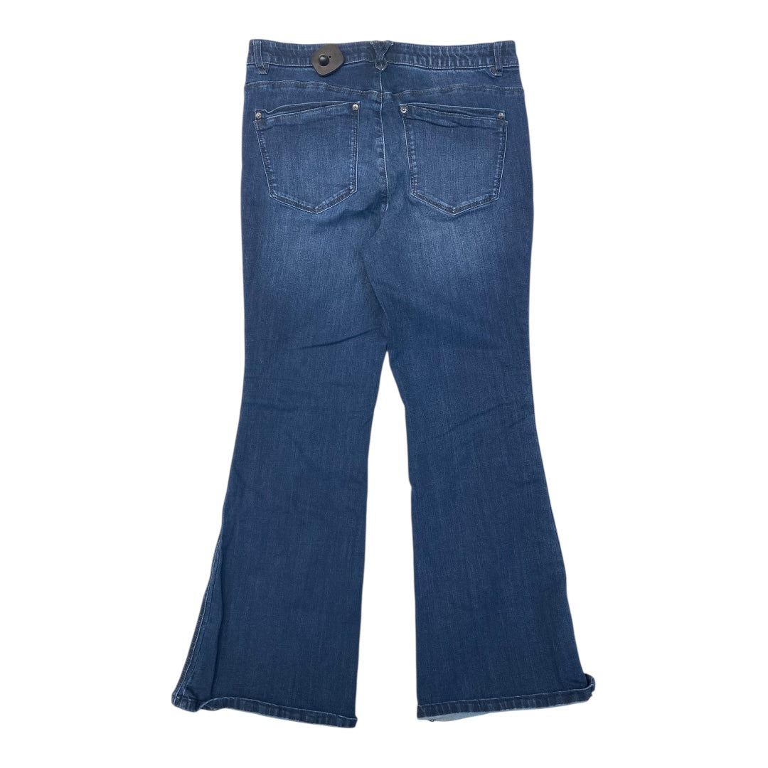 Jeans Flared By  mac and me In Blue Denim, Size:12
