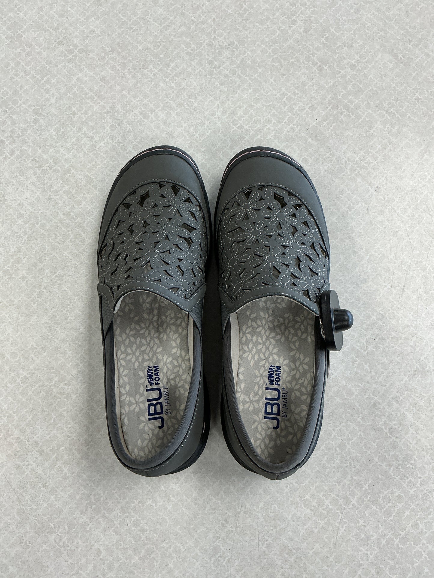 Shoes Flats By Jbu By Jambu In Grey, Size:6