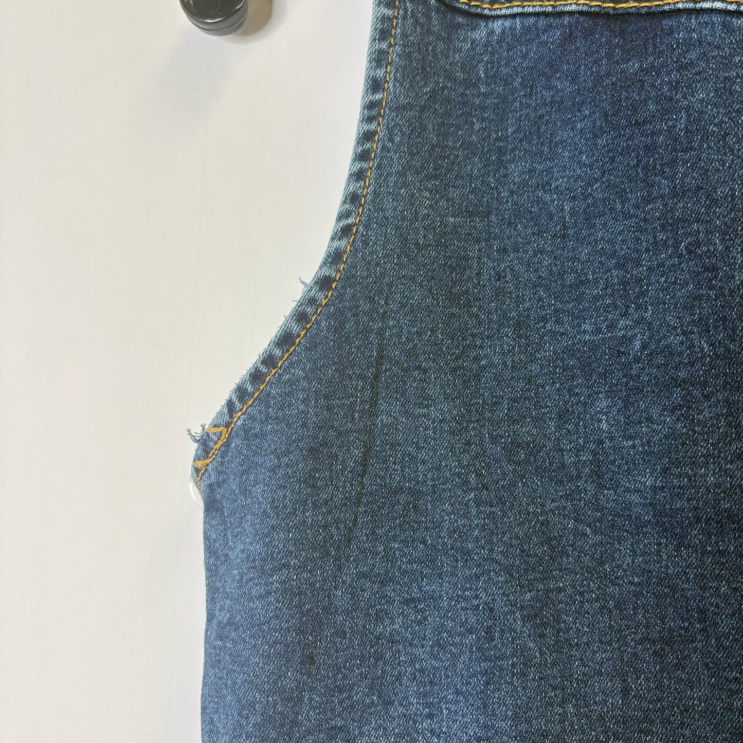 Vest Other By Clothes Mentor In Blue Denim, Size: S