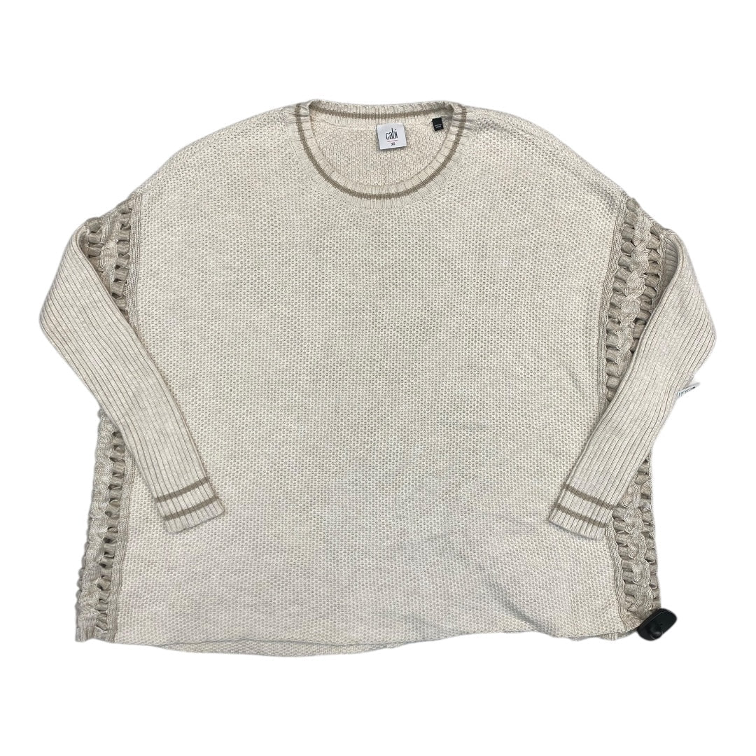 Sweater By Cabi In Cream, Size:Xs
