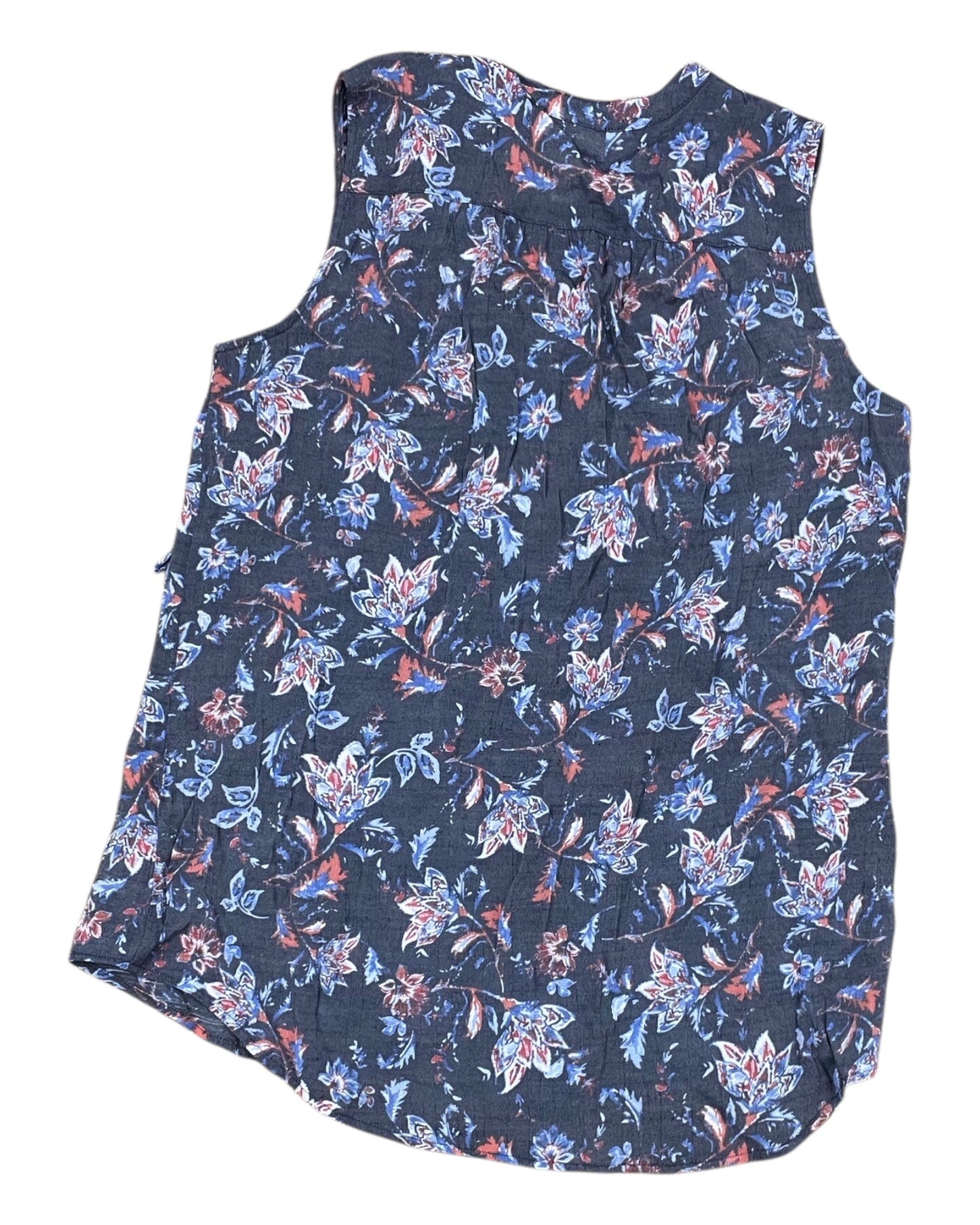 Top Sleeveless By St Johns Bay In Blue, Size:L
