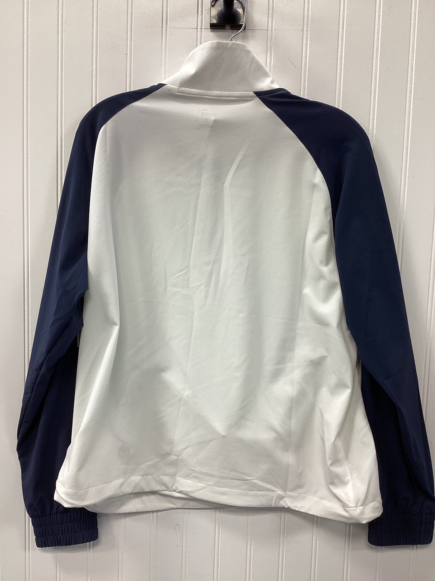 Athletic Fleece By Puma In Blue & White, Size:M