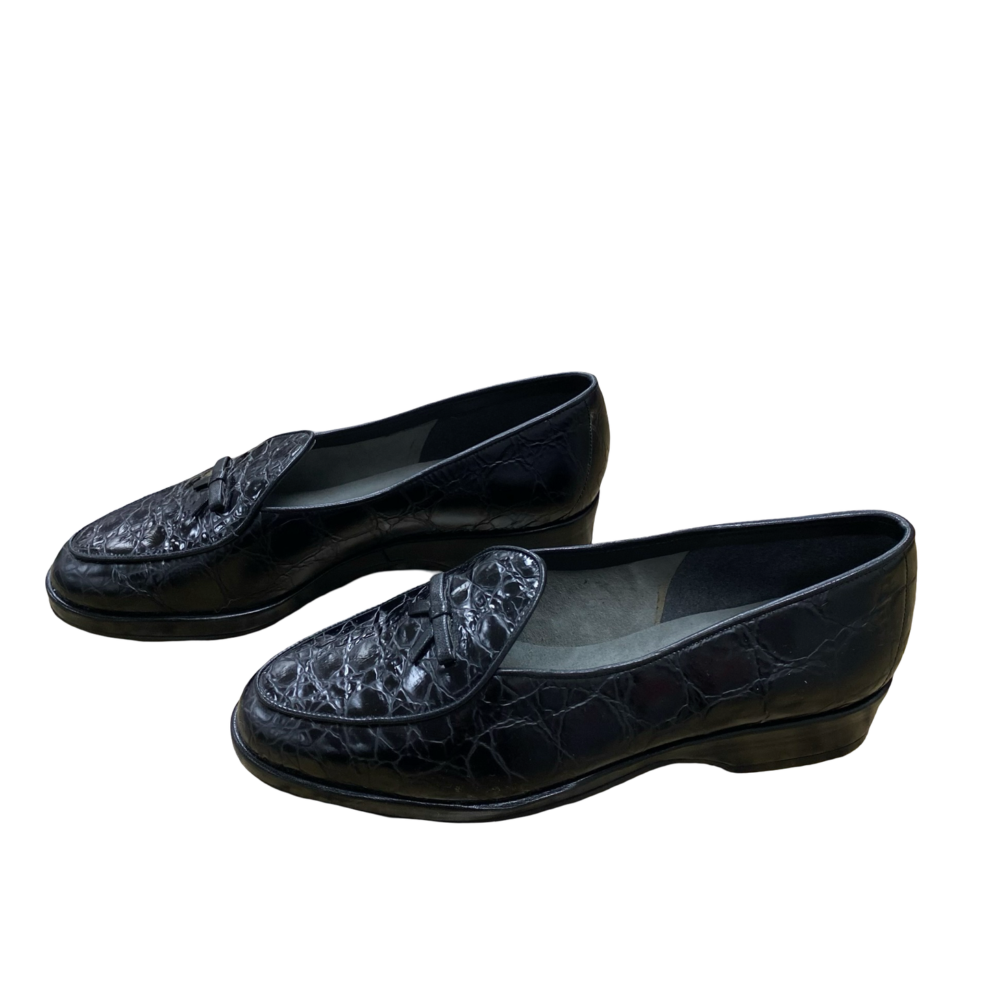 Shoes Flats By Stuart Weitzman In Black, Size:5