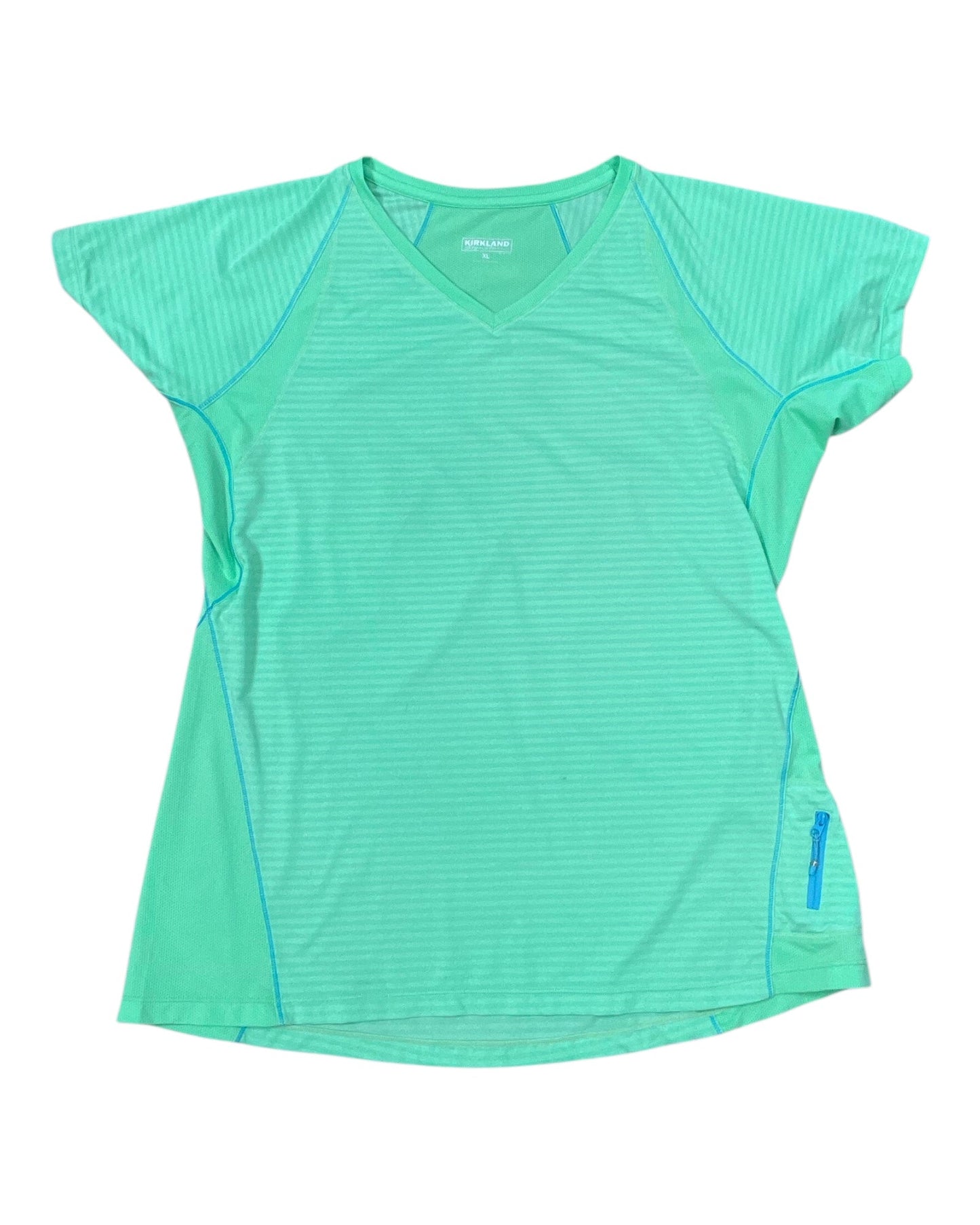 Top Ss By Kirkland In Green, Size:Xl
