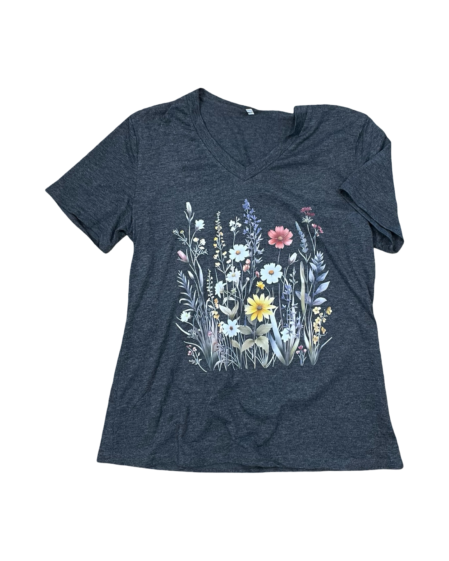Top Ss By Clothes Mentor In Grey, Size:S