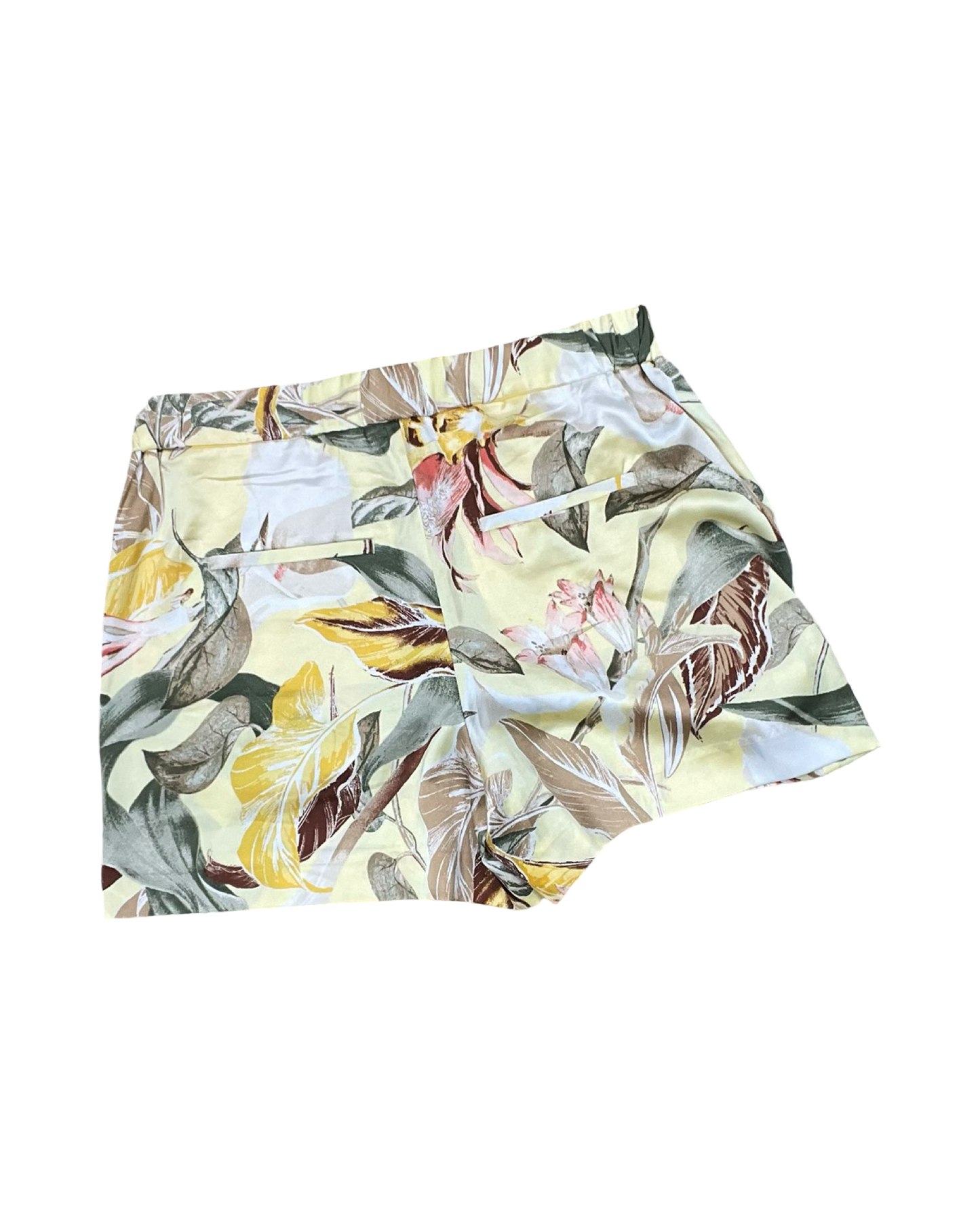Shorts By White House Black Market In Yellow, Size:2