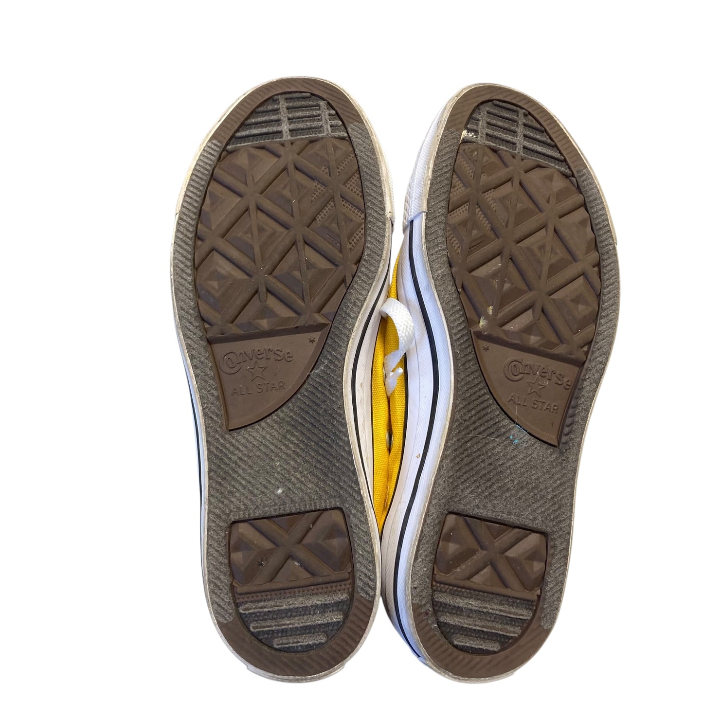 Shoes Sneakers By Converse In Yellow, Size:8