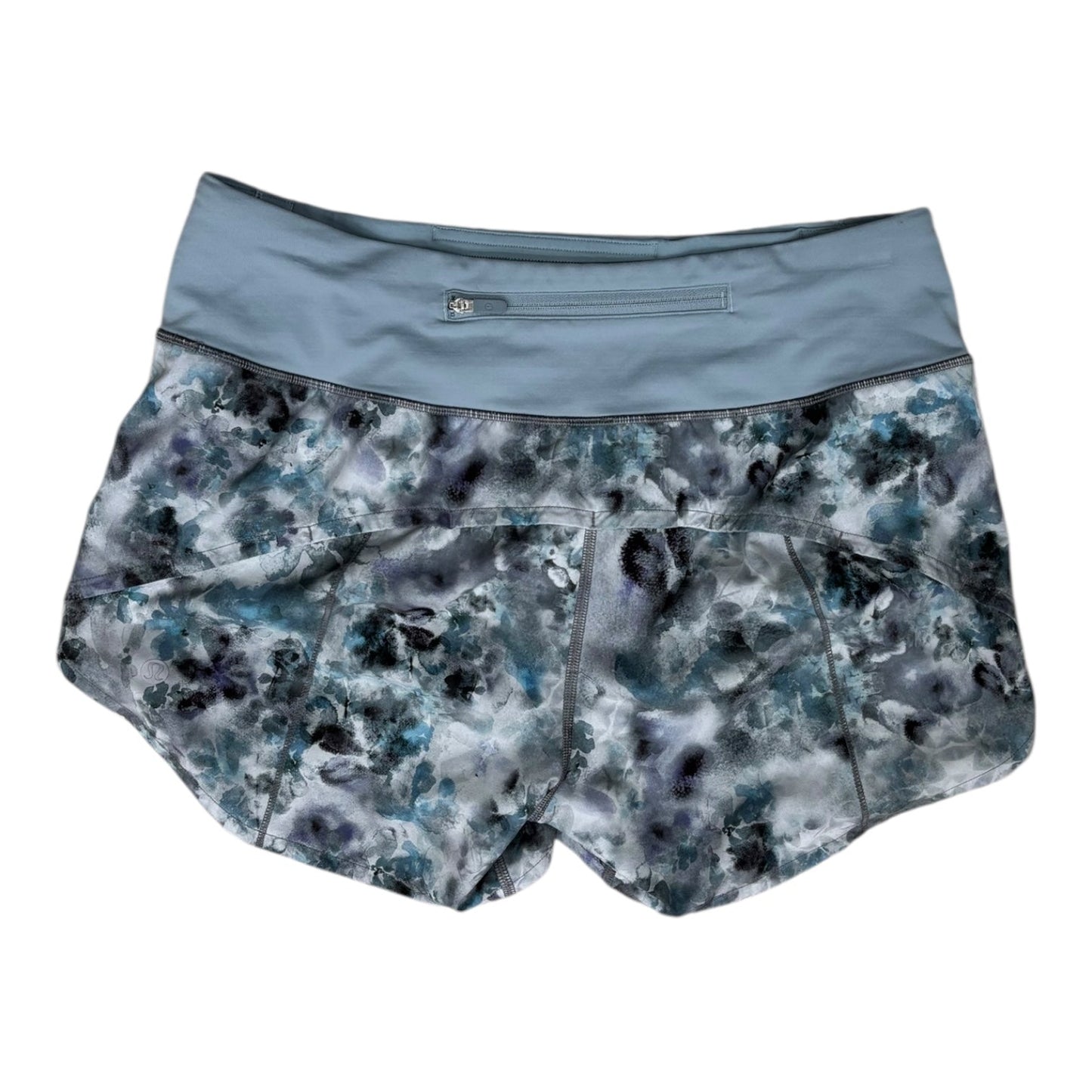 Athletic Shorts By Lululemon In Blue, Size:S