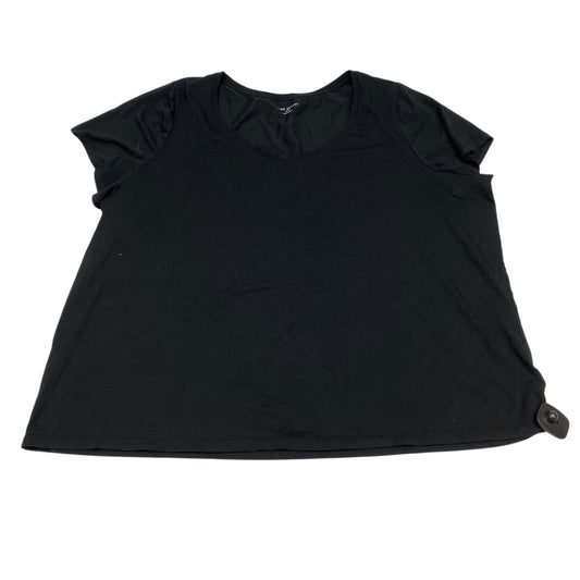 Top Ss Basic By Lane Bryant In Black, Size:3X