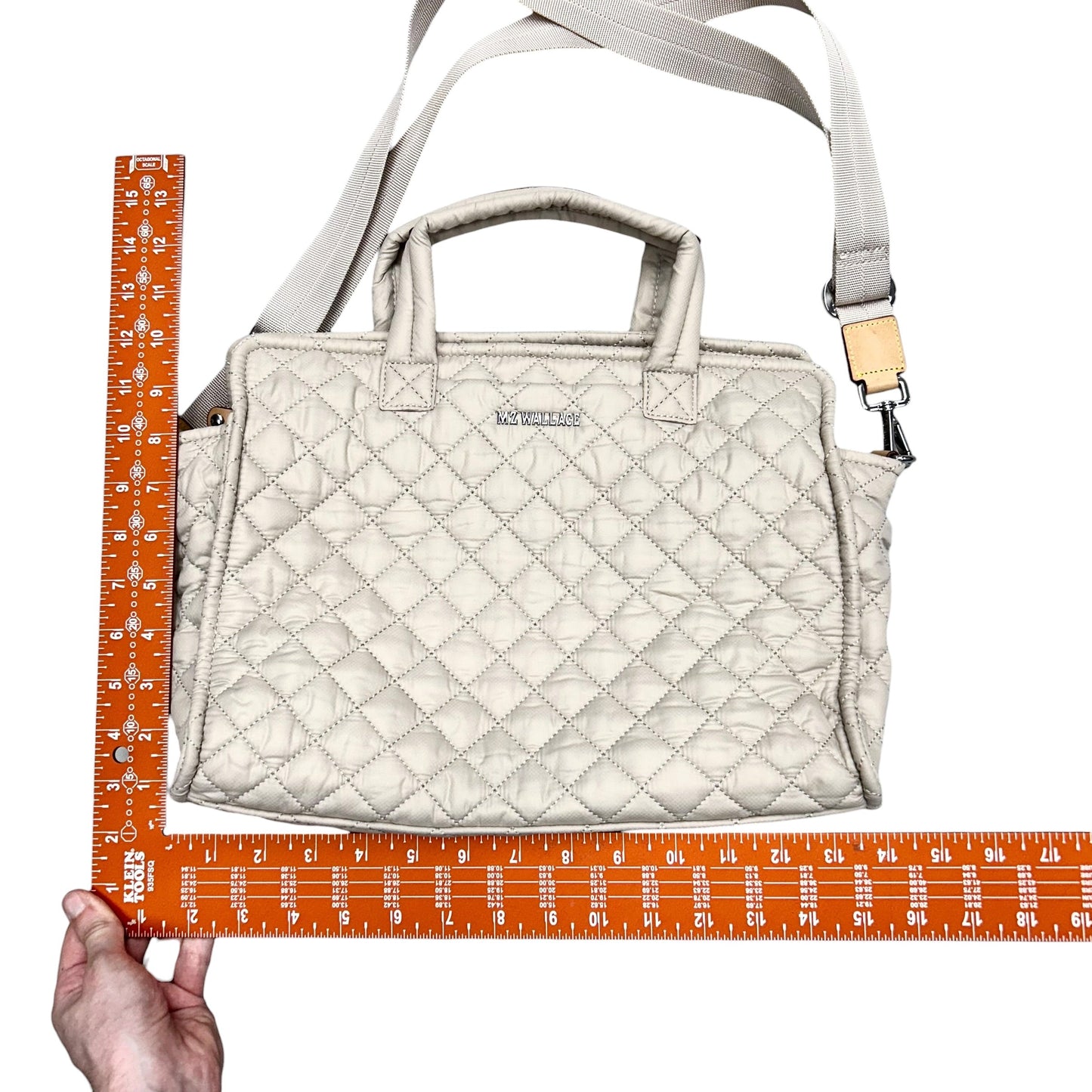 Handbag Designer By Mz Wallace, Size: Large