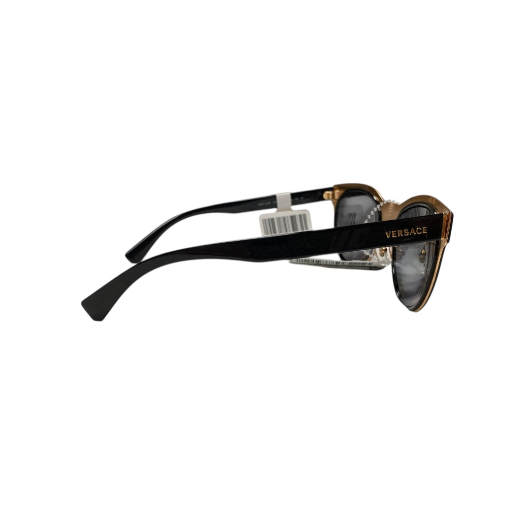 Sunglasses Luxury Designer By Versace In Black