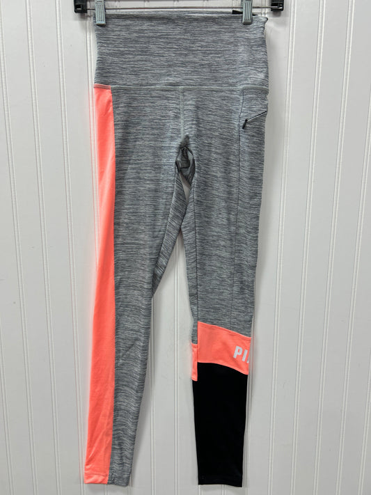 Athletic Leggings By Pink In Grey, Size:Xs