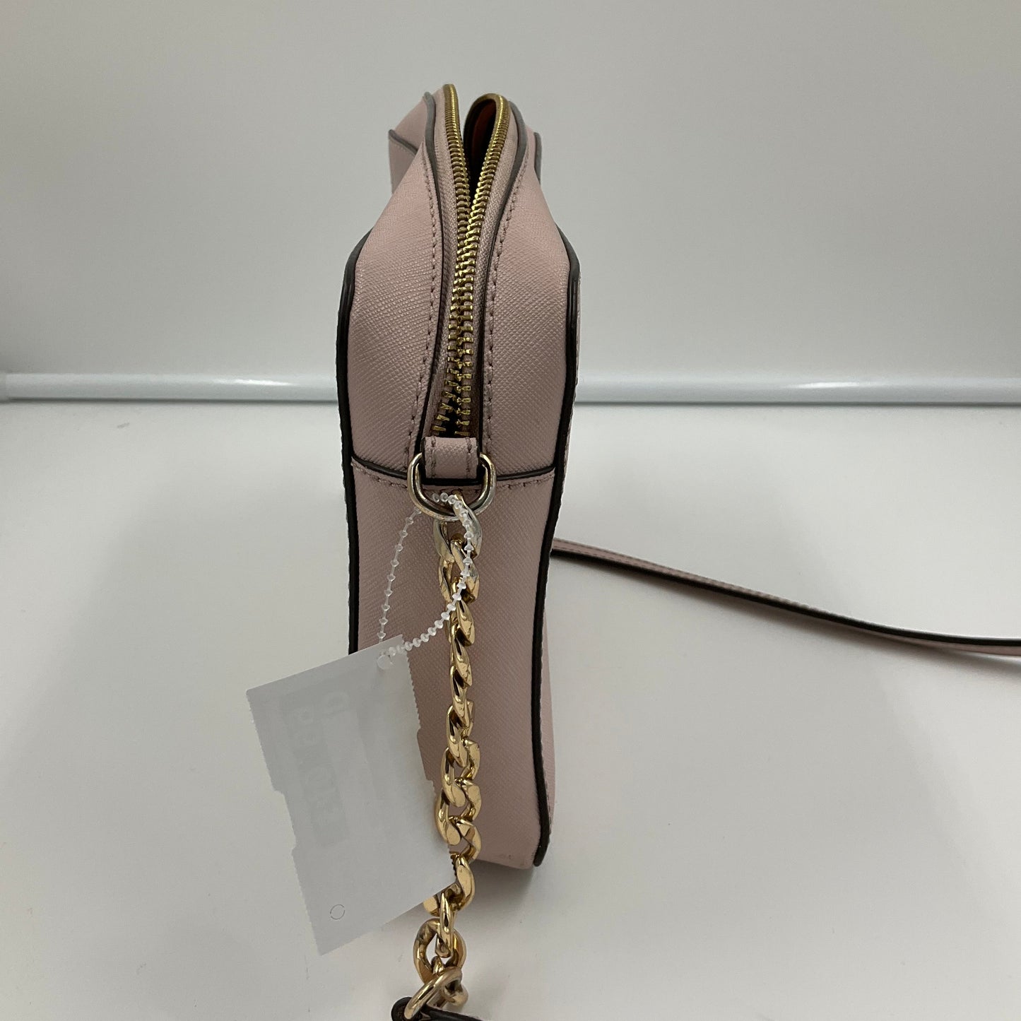 Crossbody Designer By Michael Kors In Pink, Size:Medium