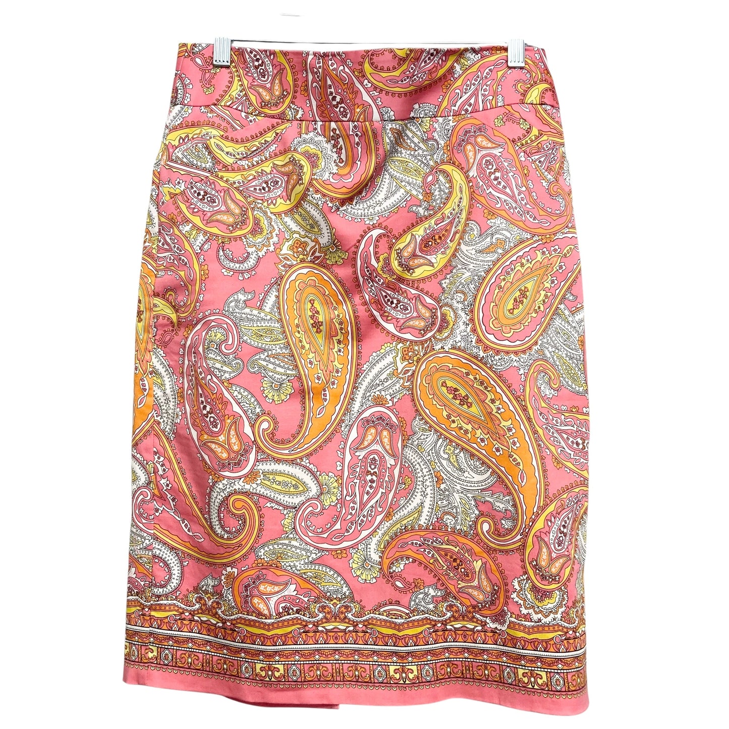 Skirt Maxi By Charter Club In Paisley Print, Size:6