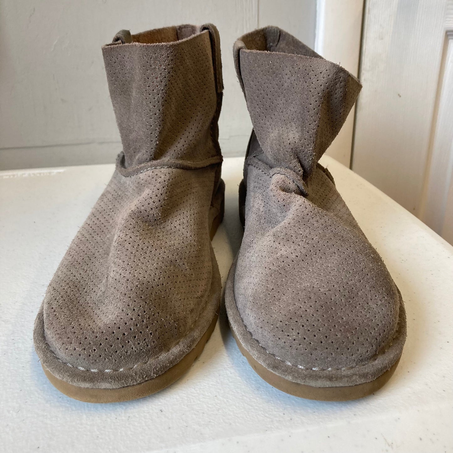 Boots Designer By Ugg In Brown, Size:10