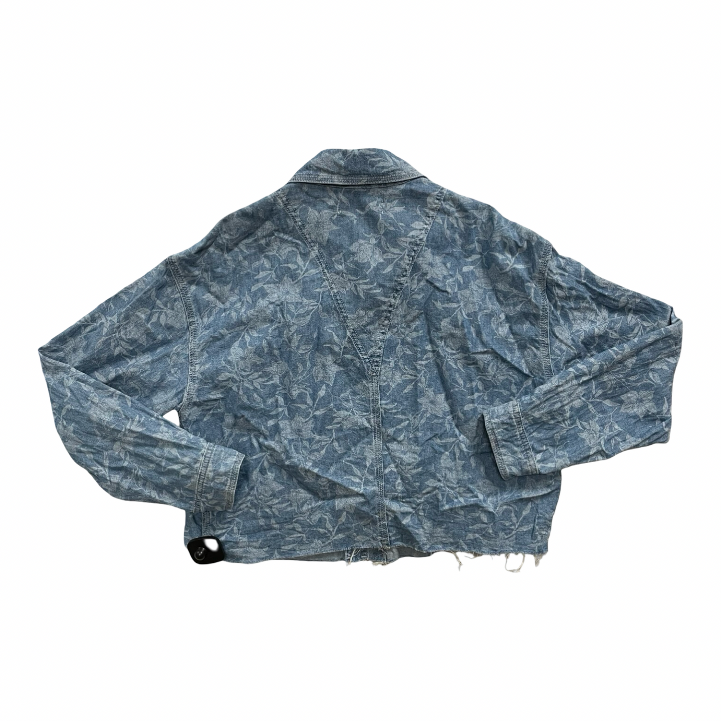 Blouse Ls By Rag And Bone In Blue & White, Size:Xs