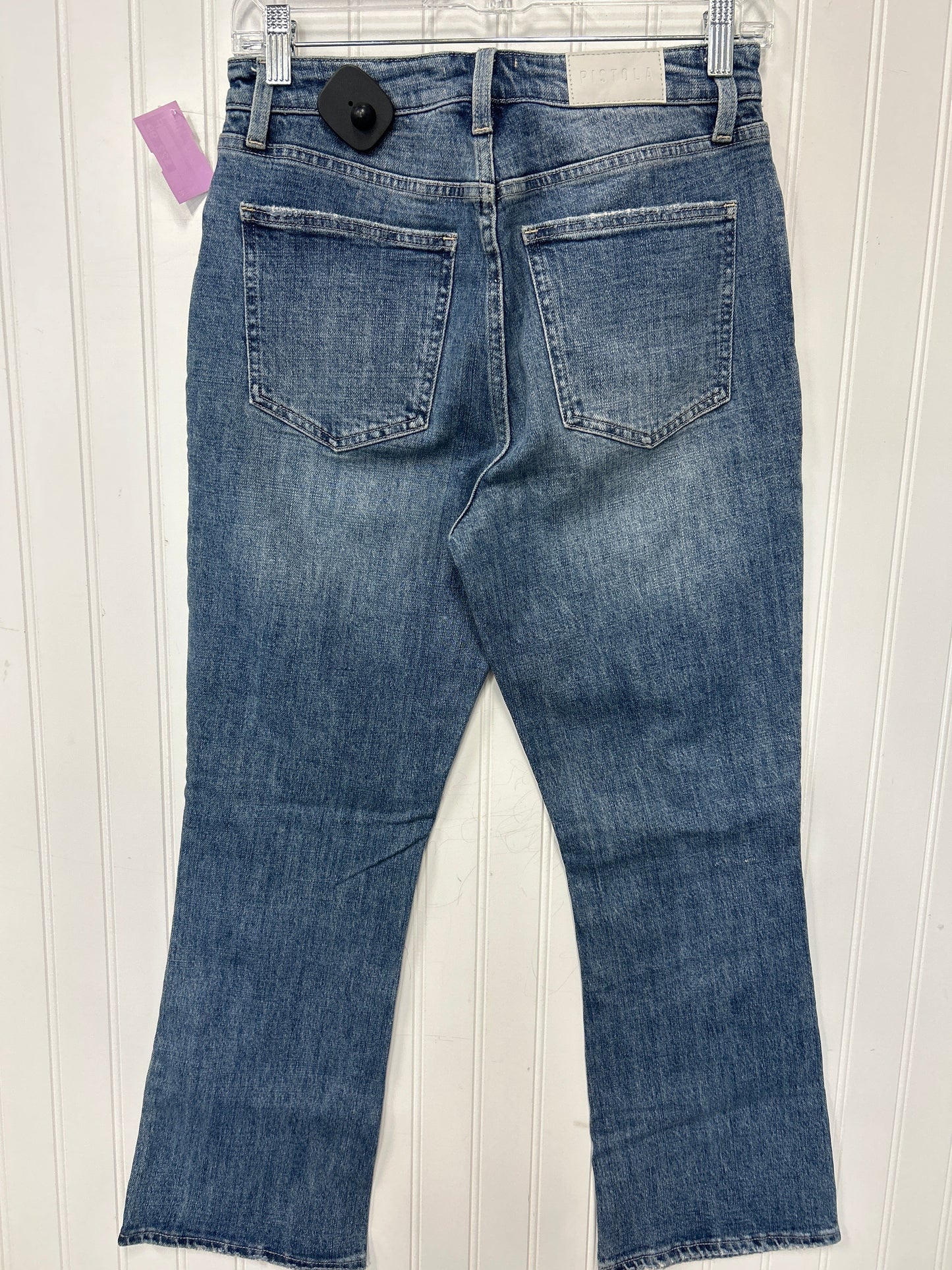 Jeans Boot Cut By Pistola In Blue Denim, Size:6