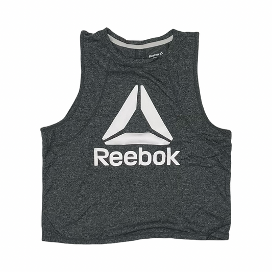 Athletic Tank Top By Reebok In Grey, Size:Xs