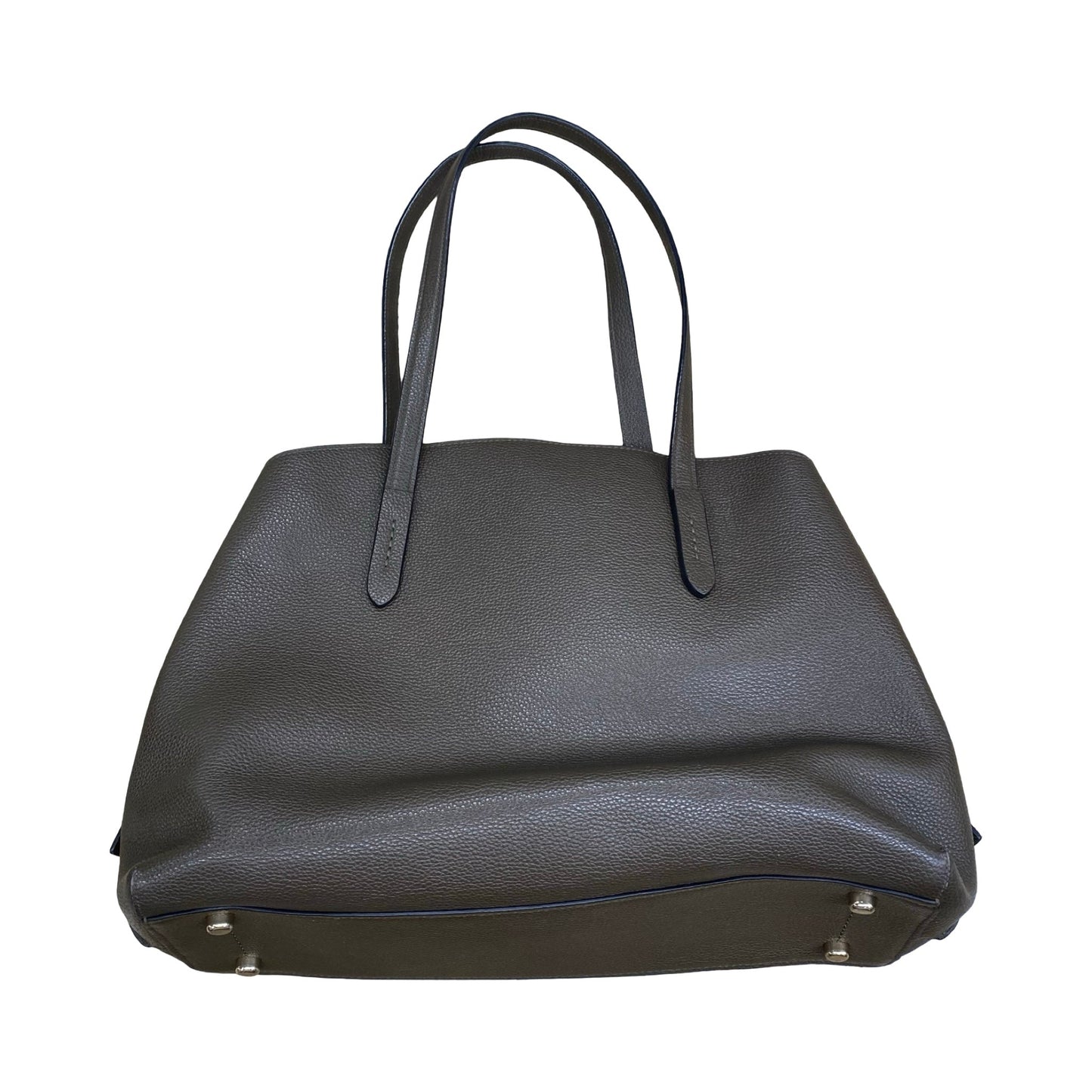 Handbag Designer By Coach In Green, Size:Large