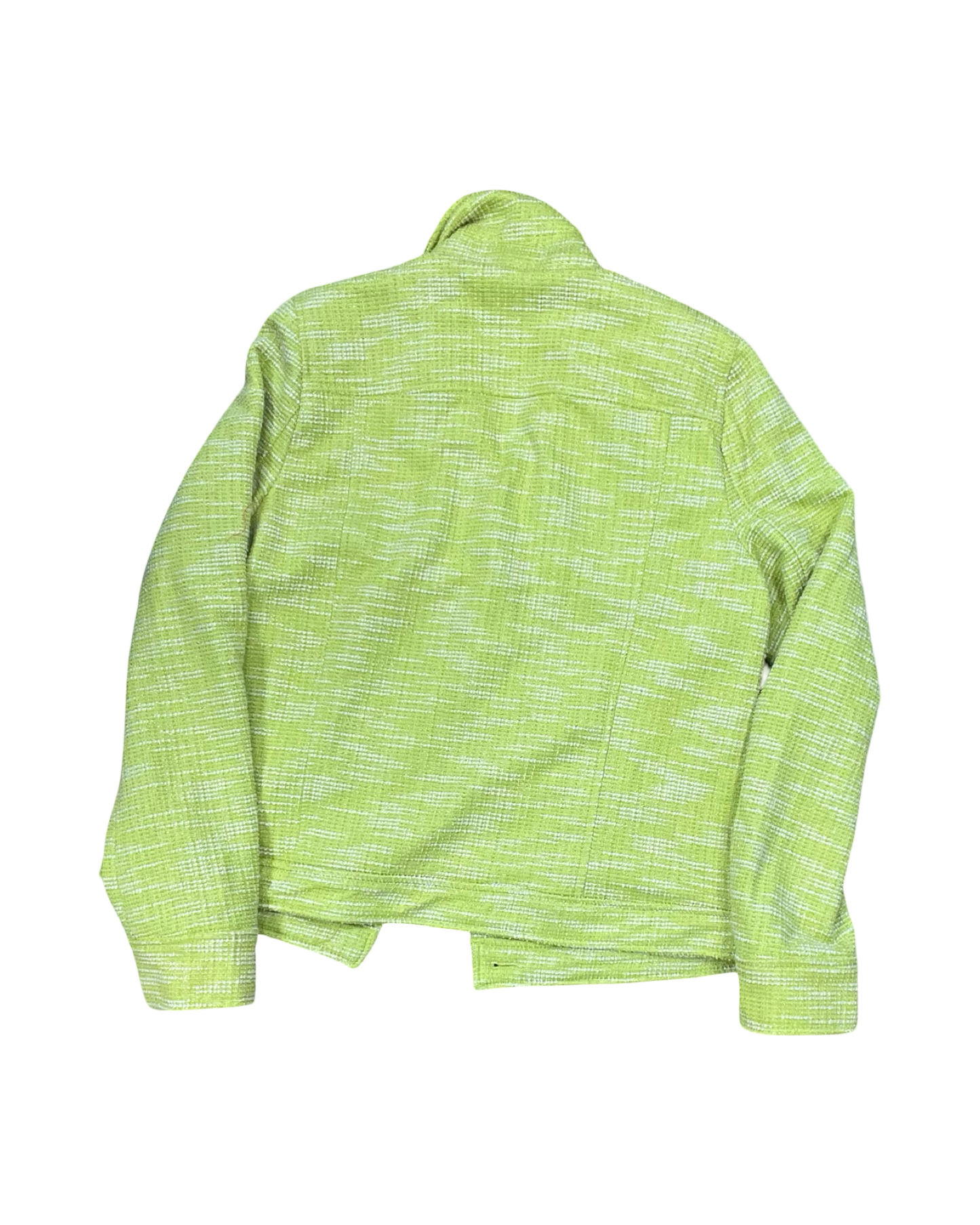 Blazer By Jaclyn Smith In Green & White, Size:S