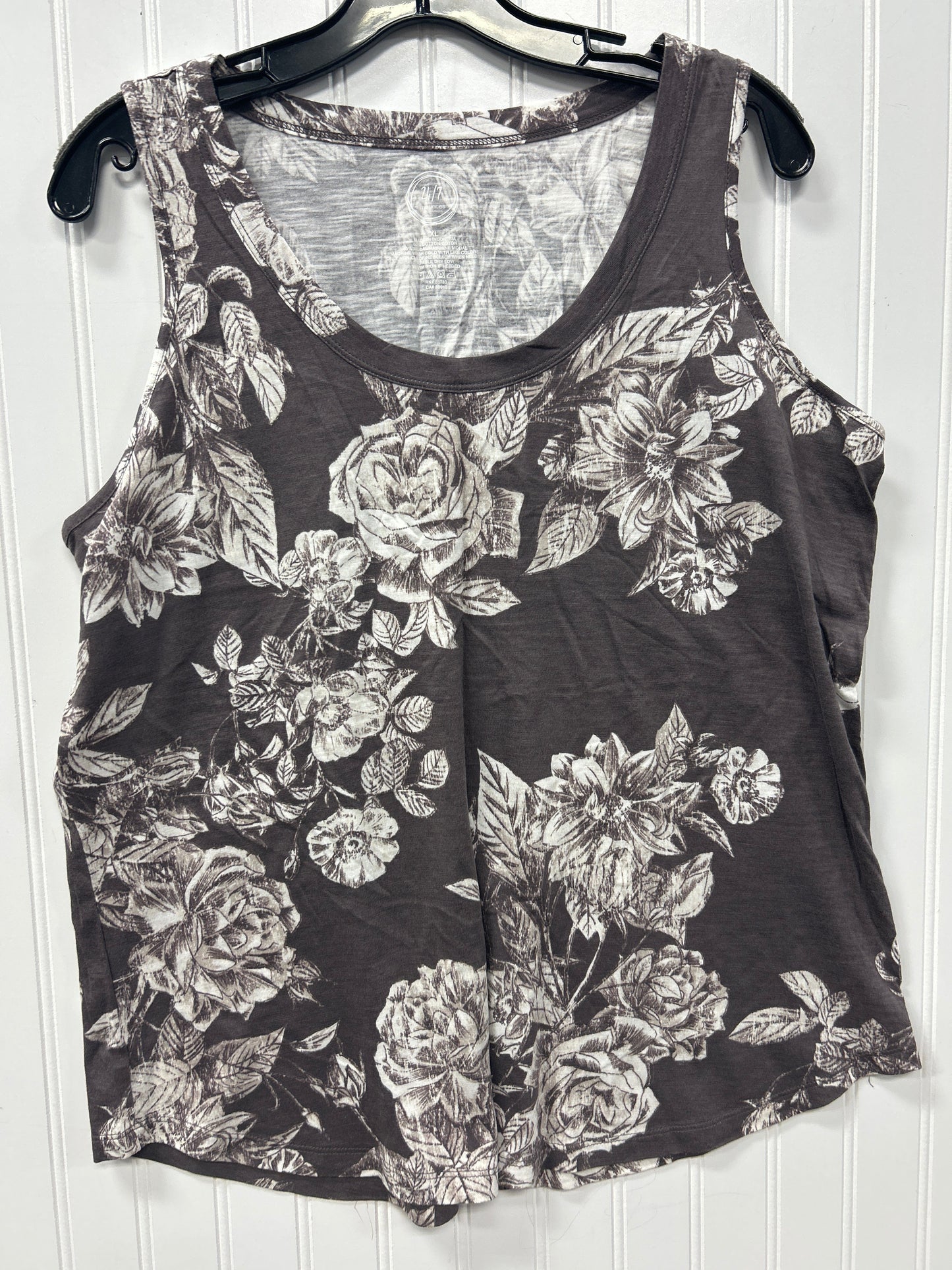 Top Sleeveless By Maurices In Grey, Size:Xl