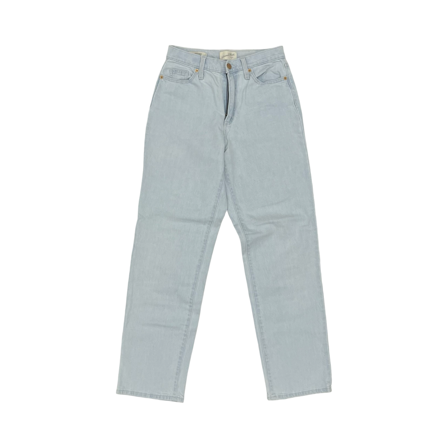 Jeans Straight By Universal Thread In Blue Denim, Size:0
