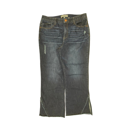 Jeans Straight By Wit & Wisdom In Blue Denim, Size:14