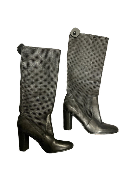 Boots Knee Heels By Vince Camuto In Black, Size:7.5