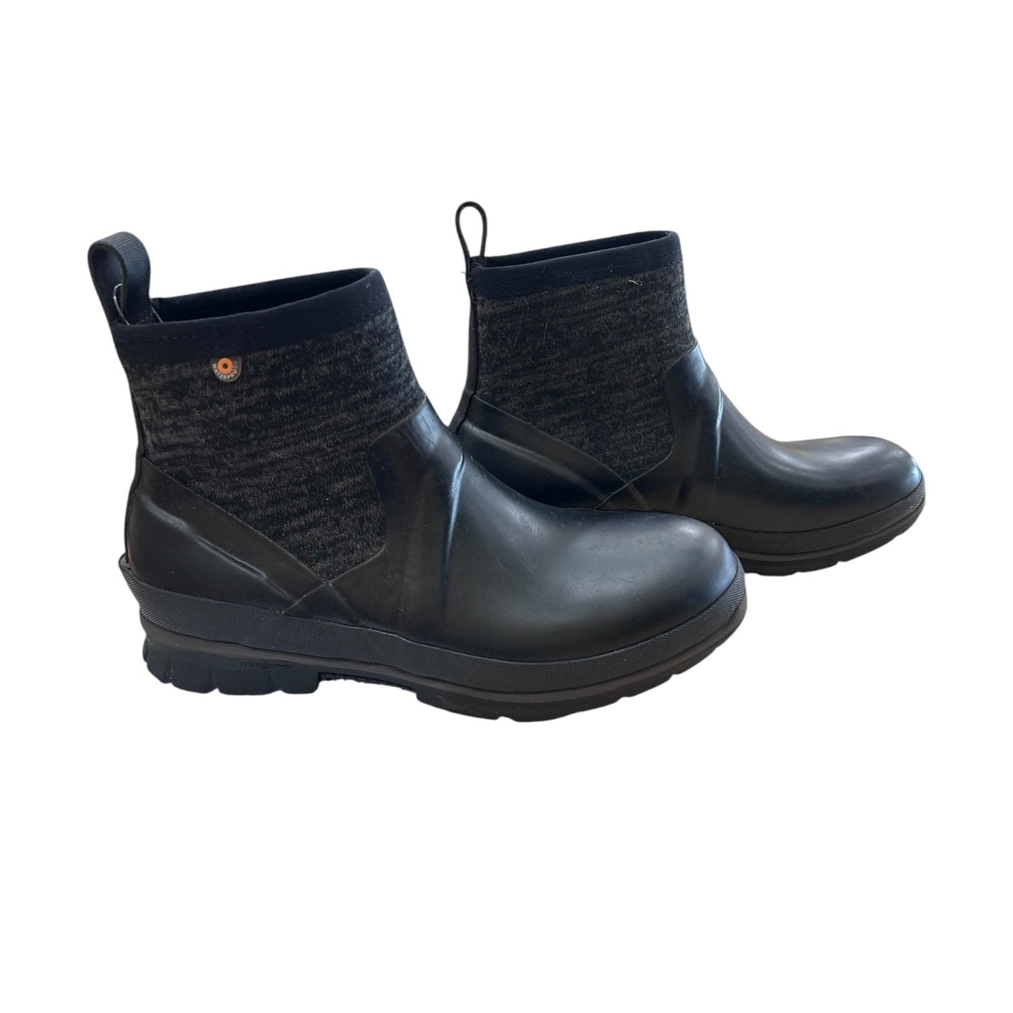 Boots Rain By Bogs In Black, Size:10