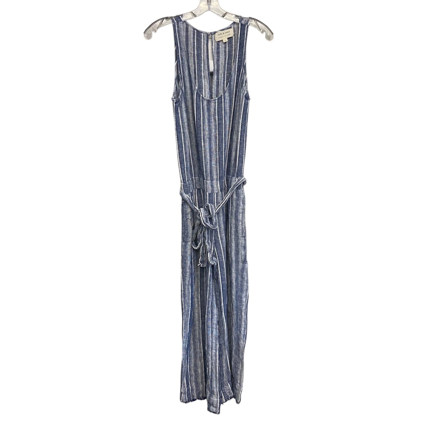 Jumpsuit By Cloth & Stone In Blue & White, Size:S