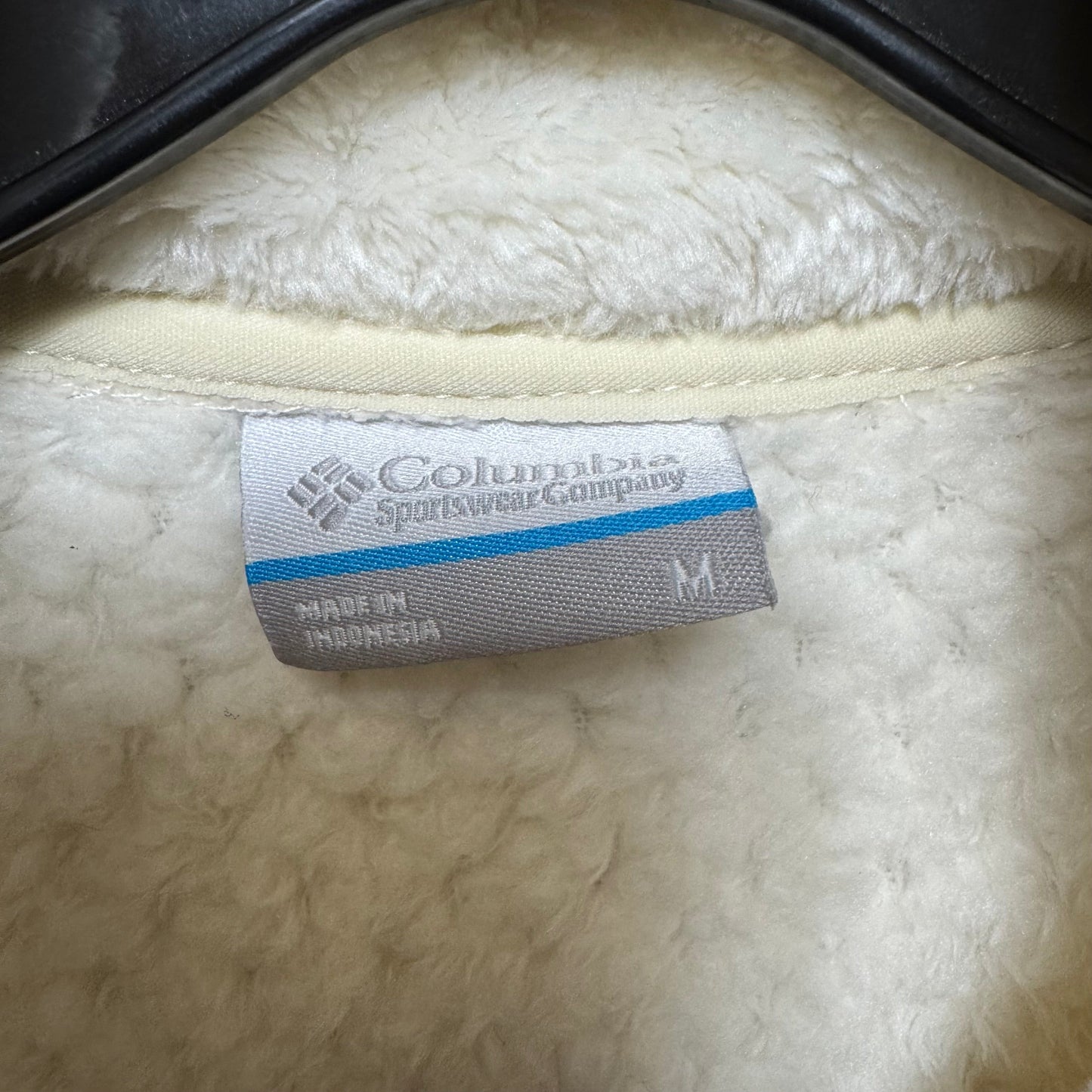 Jacket Faux Fur & Sherpa By Columbia In Cream, Size: M