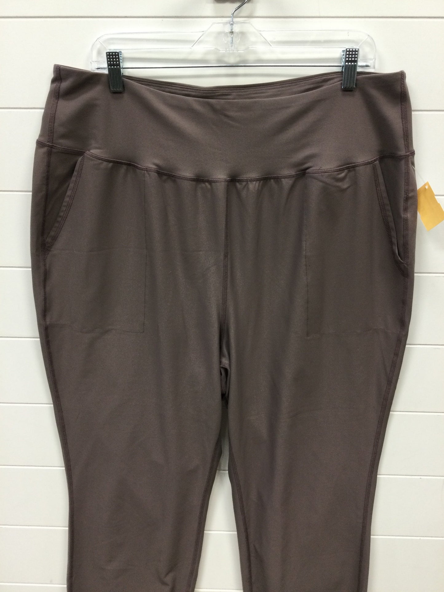 Athletic Pants By Old Navy In Brown, Size:2X