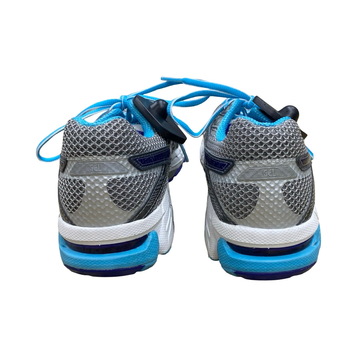 Shoes Athletic By Asics In Blue & Grey, Size:8