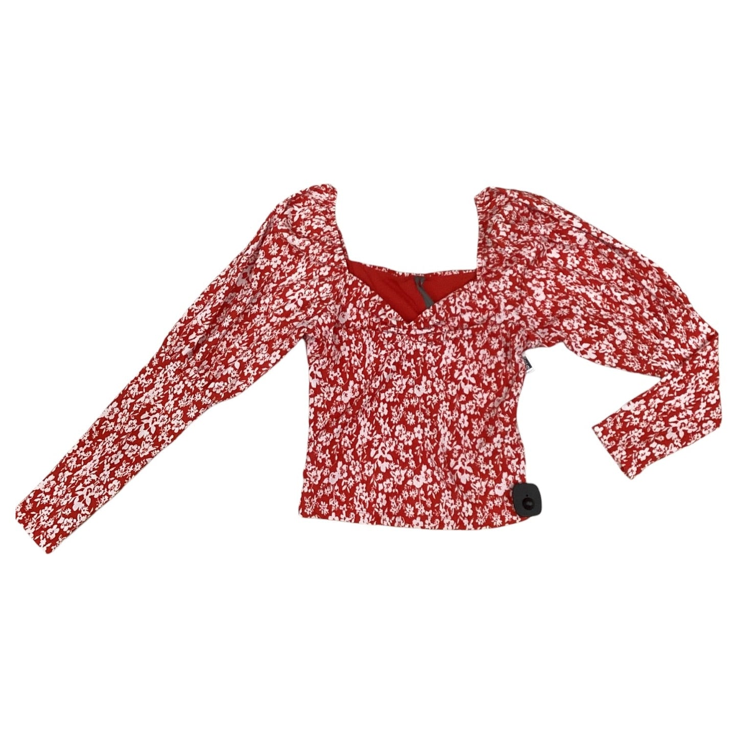 Top Ls By Anthropologie In Red, Size:S