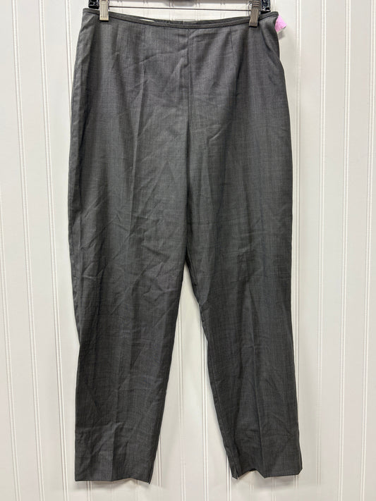 Pants Designer By Escada In Grey, Size:8