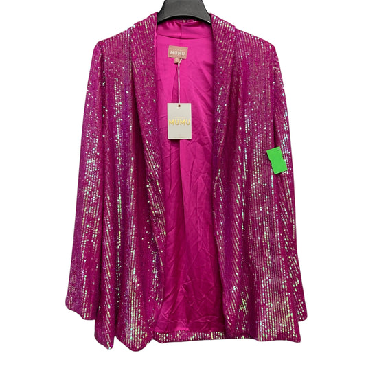 Blazer By Mumu In Pink, Size:Xl