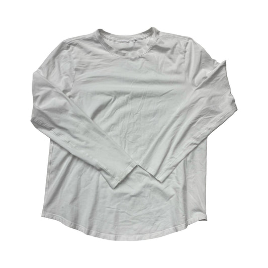 Top Ls Basic By Lululemon In White, Size:M