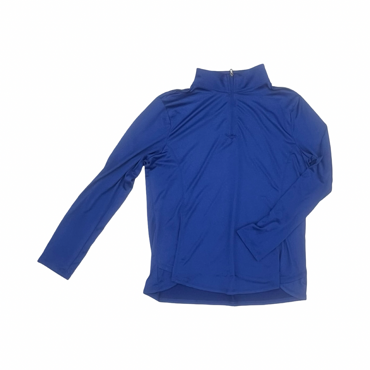 Athletic Top Ls Collar By Clothes Mentor In Blue, Size:L