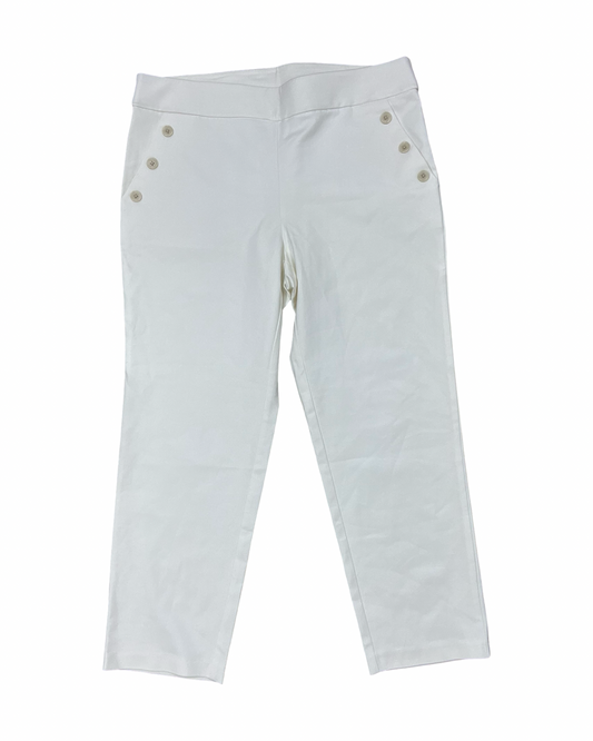 Pants Dress By Christopher And Banks In White, Size:14