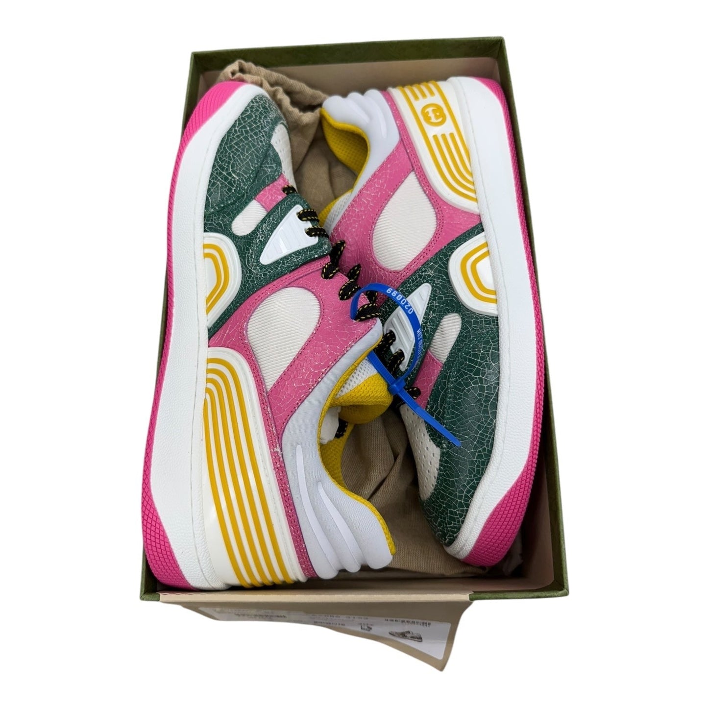 Shoes Luxury Designer By Gucci In Multi, Size:9.5