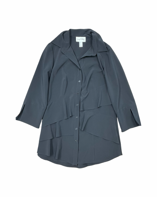 Blouse Ls By Joseph Ribkoff In Black, Size:S
