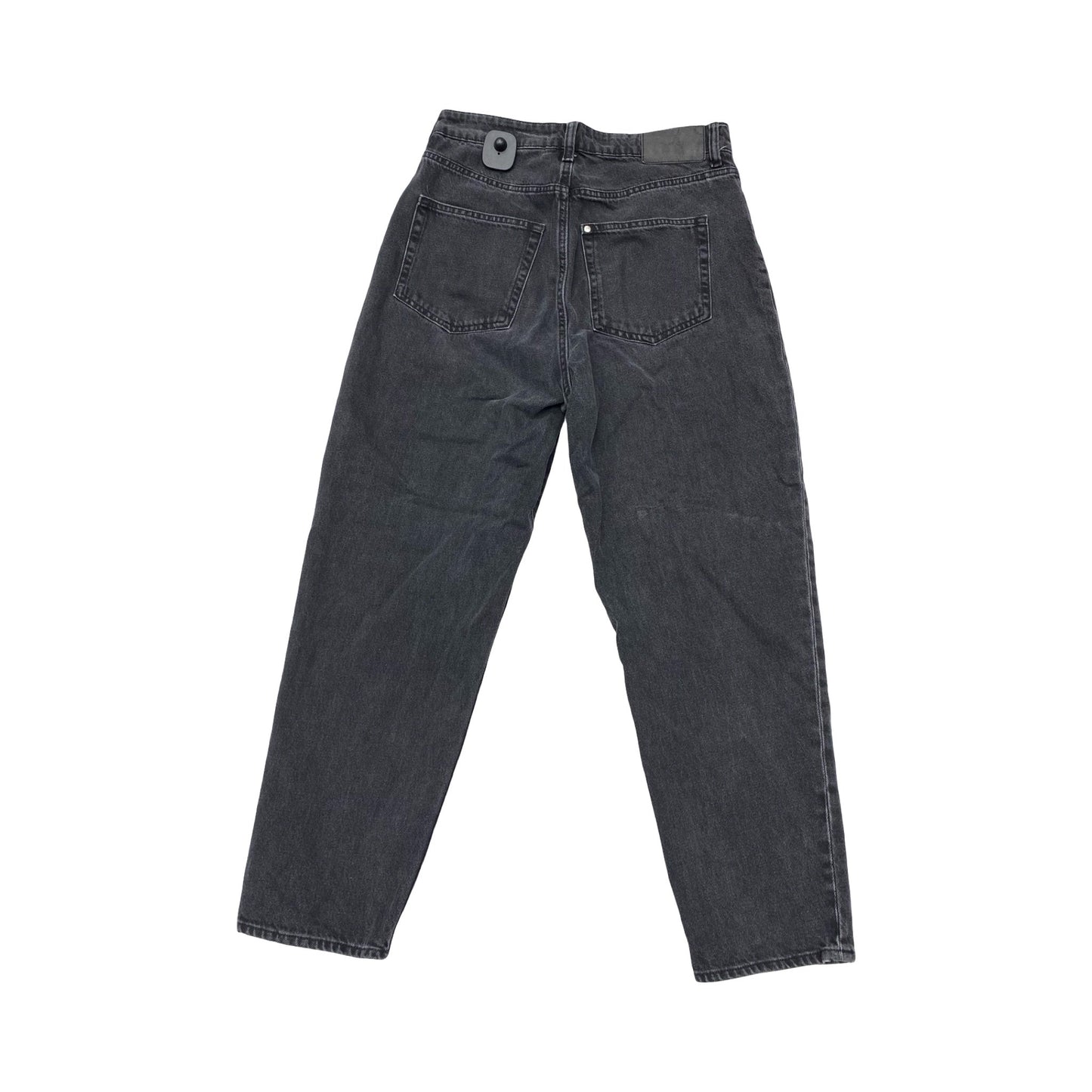 Jeans Wide Leg By Clothes Mentor In Black Denim, Size:8