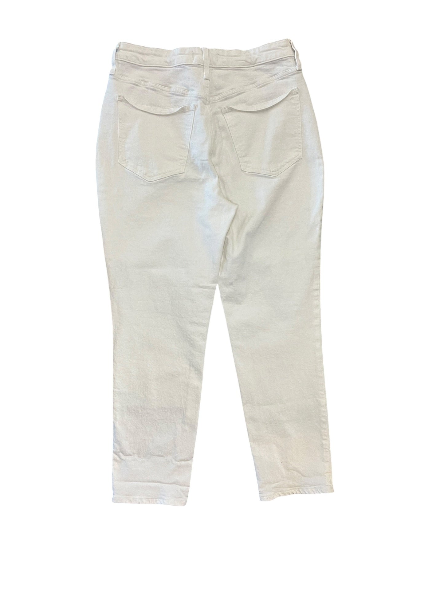 Jeans Straight By Madewell In White Denim, Size:10