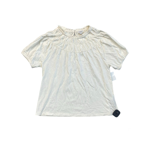 Top Ss By J. Crew In Cream, Size:M