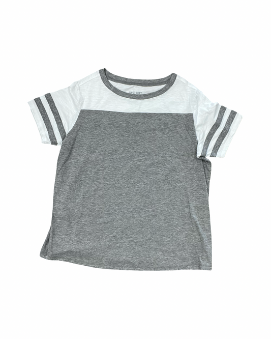 Top Ss By Torrid In Grey & White, Size:M