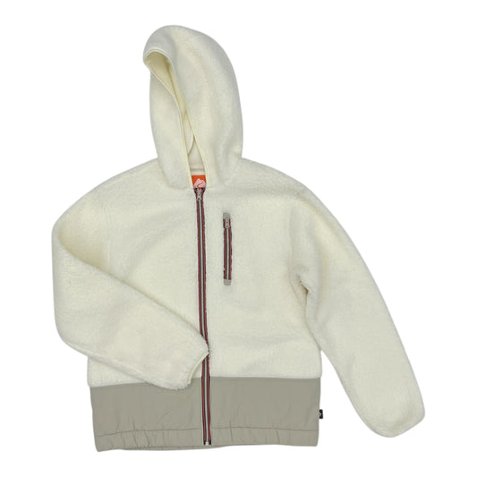 Jacket Fleece By Clothes Mentor In Cream, Size:Xs